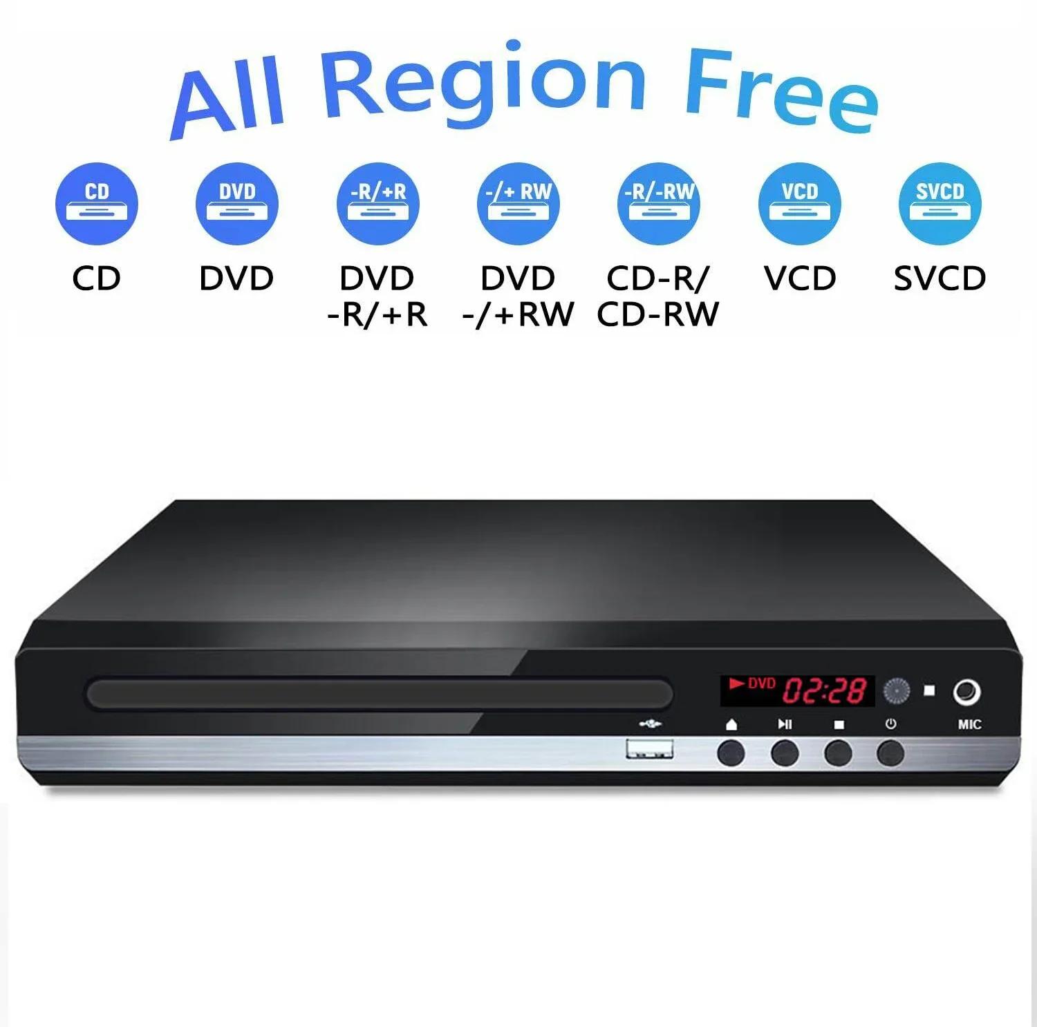  DVD ÷̾ VCD ũ ̵ ÷̾ , AV   USB ũ , Ǯ HD 1080P  DVD ÷̾ ڽ Ƽ̵